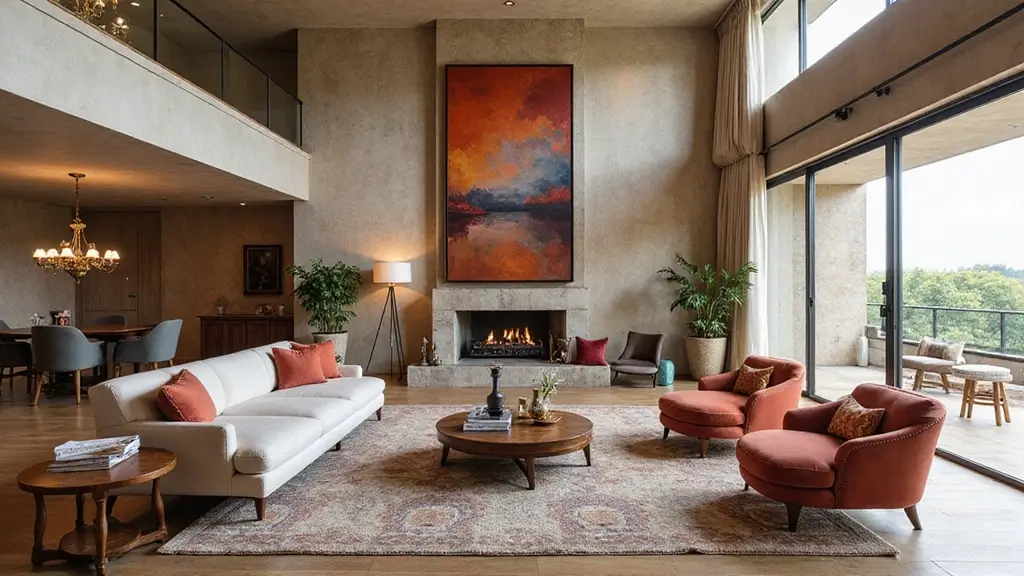 30 Big Living Room Decor Ideas to Fill Large Spaces