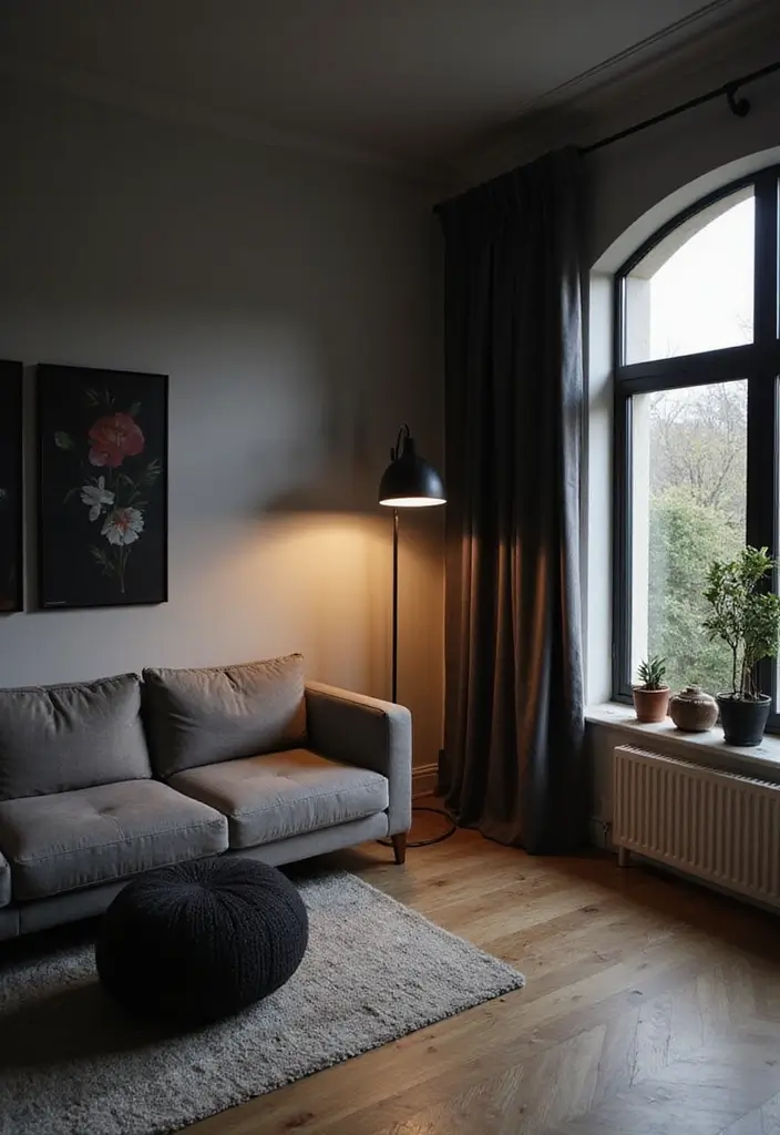 30 Black and White Living Room Decor Ideas for Timeless Design - 6. Modern Lighting Fixtures