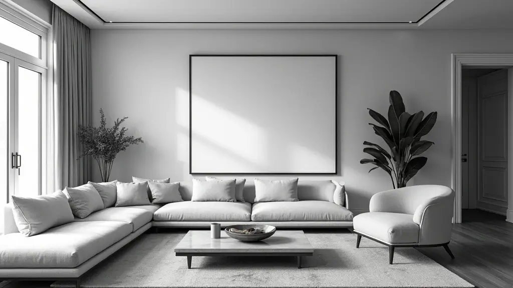 30 Black and White Living Room Decor Ideas for Timeless Design