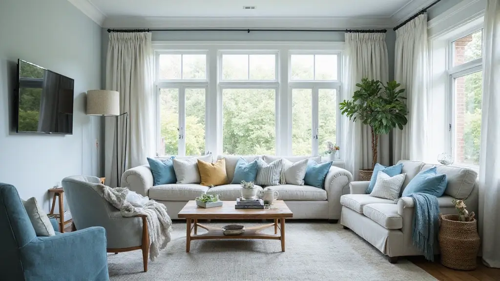30 Blue Living Room Decor Ideas for a Calm Space