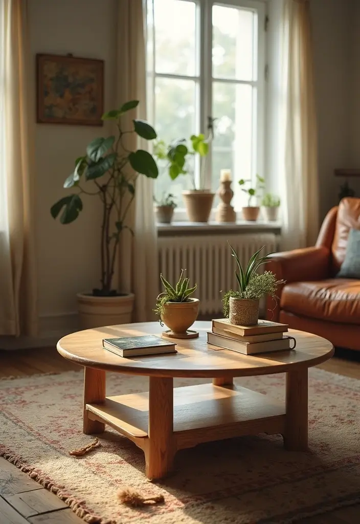 30 Coffee Table Decor Living Room Ideas for a Polished Look - 28. Travel-Inspired Decor