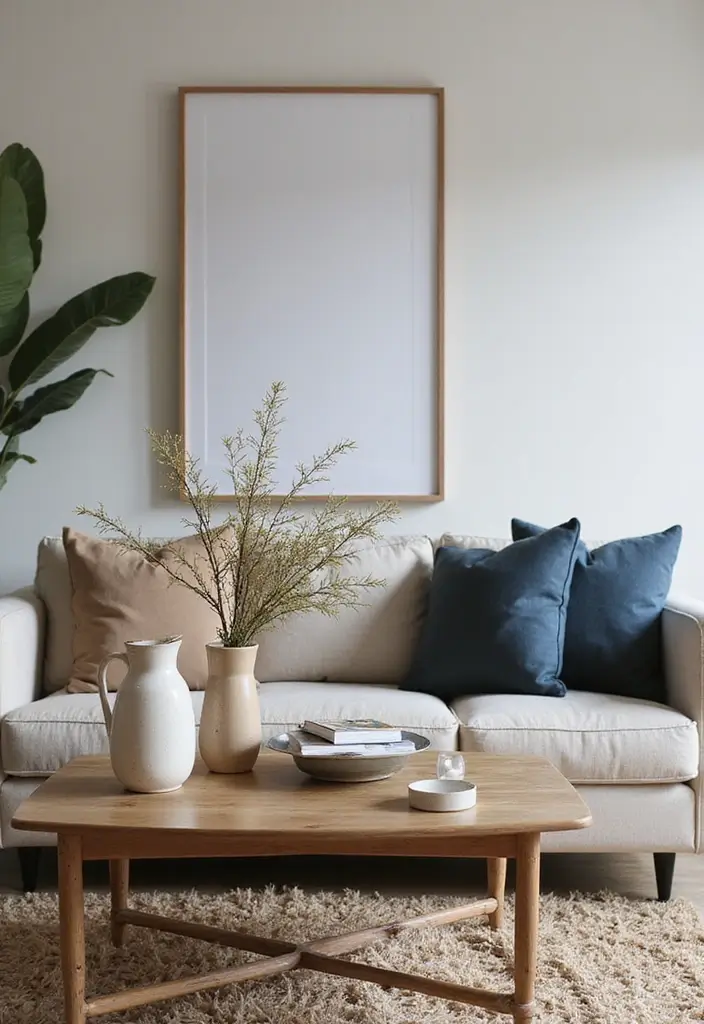 30 Coffee Table Decor Living Room Ideas for a Polished Look - 29. Mixing Modern With Traditional