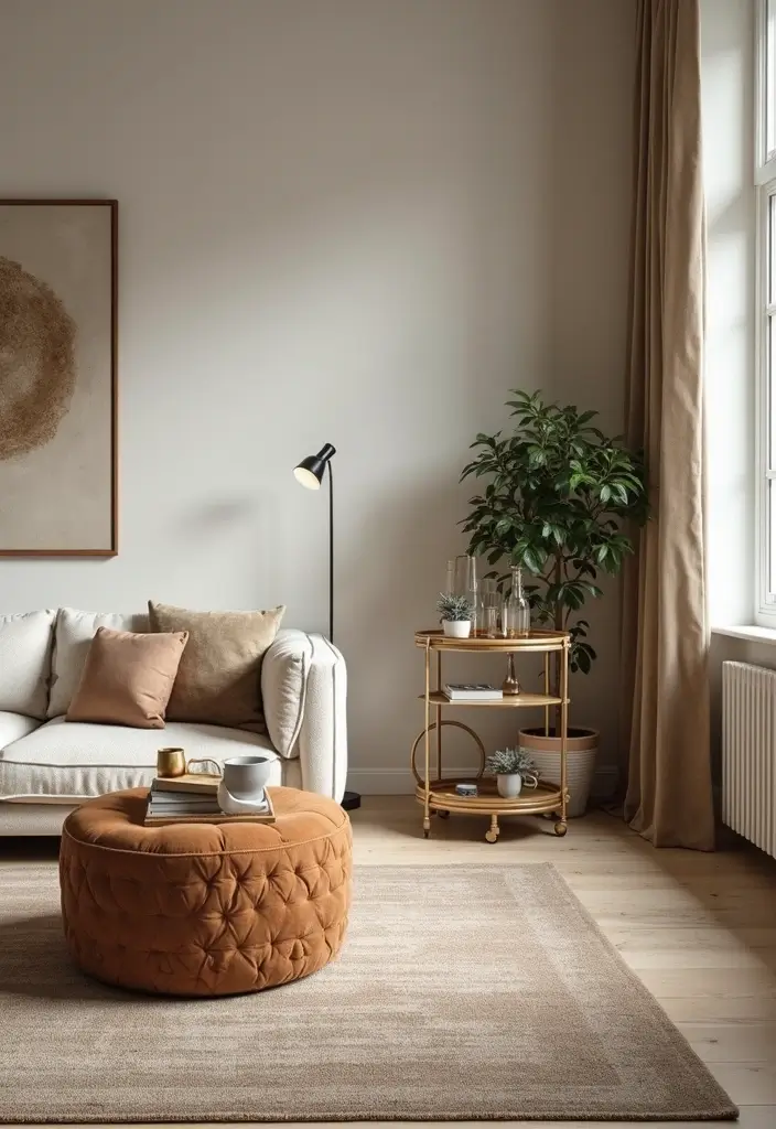 30 Cosy Living Room Decor Ideas for Comfort and Warmth - 21. Interactive Elements