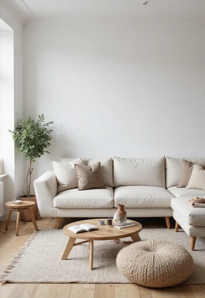30 Cosy Living Room Decor Ideas for Comfort and Warmth - 30. Embracing Simplicity