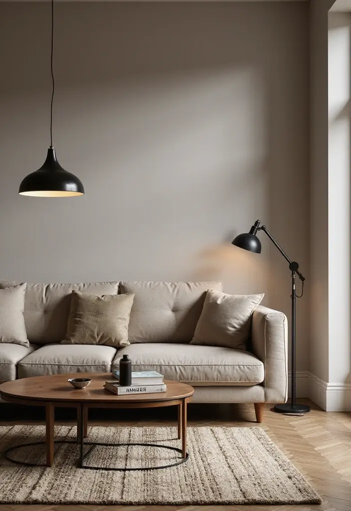 30 Decor Home Living Room Ideas for Everyday Elegance - 2. Statement Lighting Fixtures