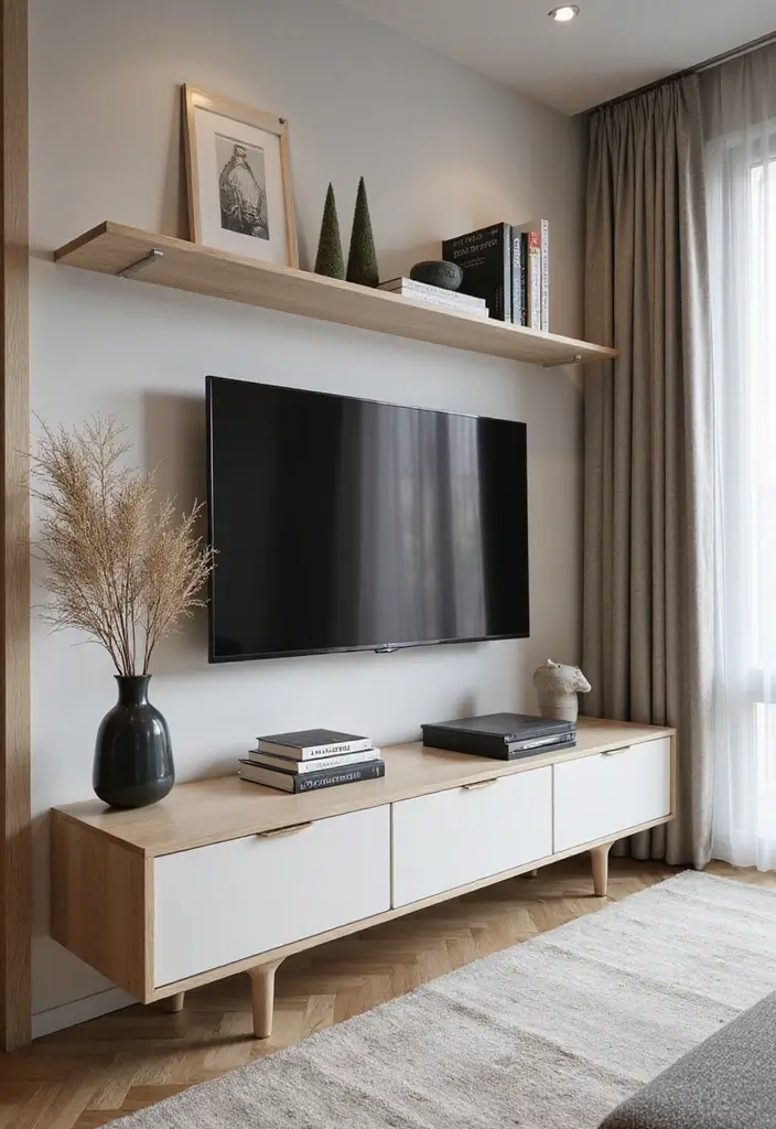 30 Decor Home Living Room Ideas for Everyday Elegance - 22. Integrate Technology Seamlessly