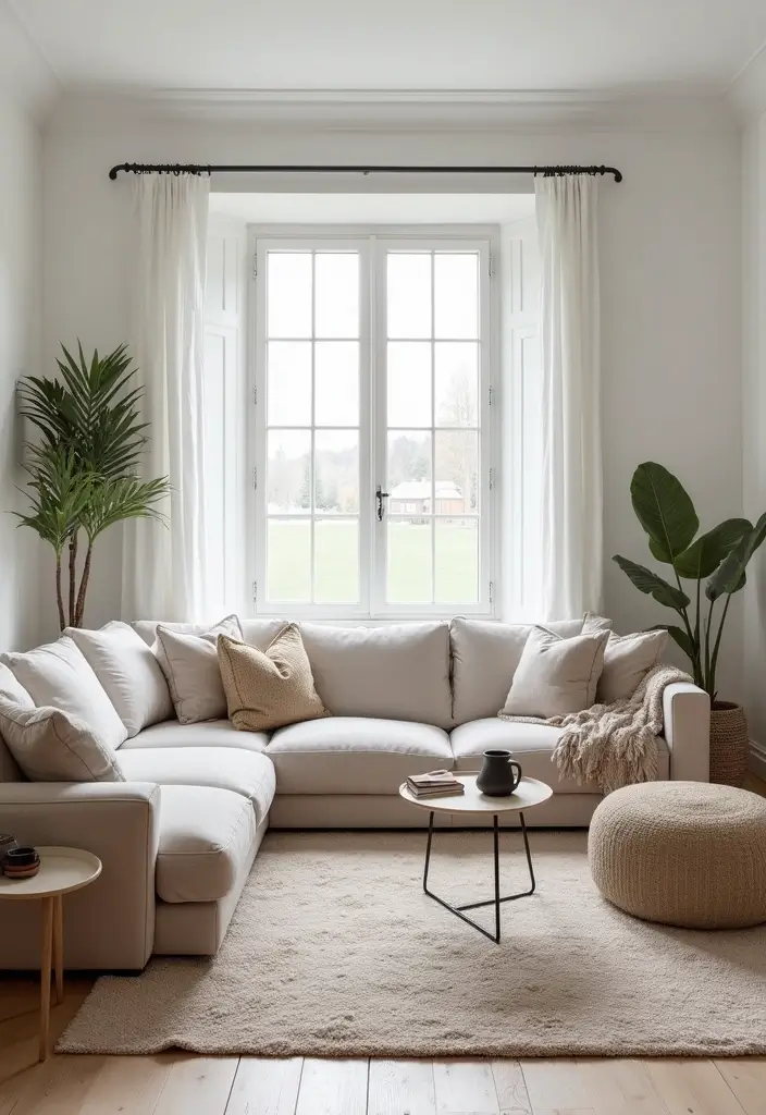 30 Decor Home Living Room Ideas for Everyday Elegance - 23. Utilize Area Rugs to Define Spaces