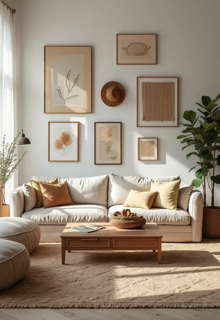 30 Decor for Living Room Ideas to Upgrade Your Space - 15. Handmade Decor Pieces