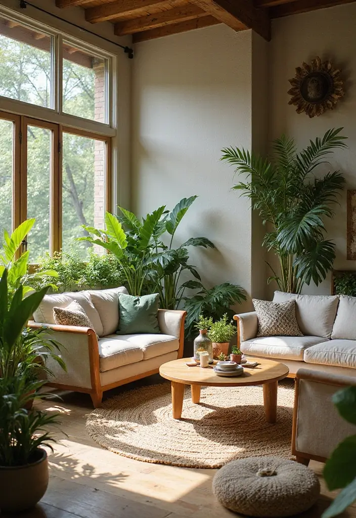 30 Decor for Living Room Ideas to Upgrade Your Space - 16. Biophilic Design Elements