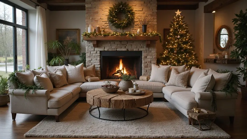 30 Eco-Friendly Christmas Decor Ideas for Living Room Inspiration