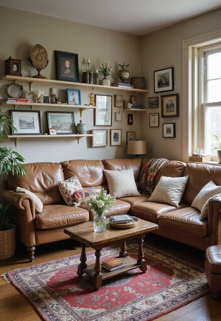 30 Farmhouse Decor Living Room Ideas with Rustic Charm - 15. Personal Touches