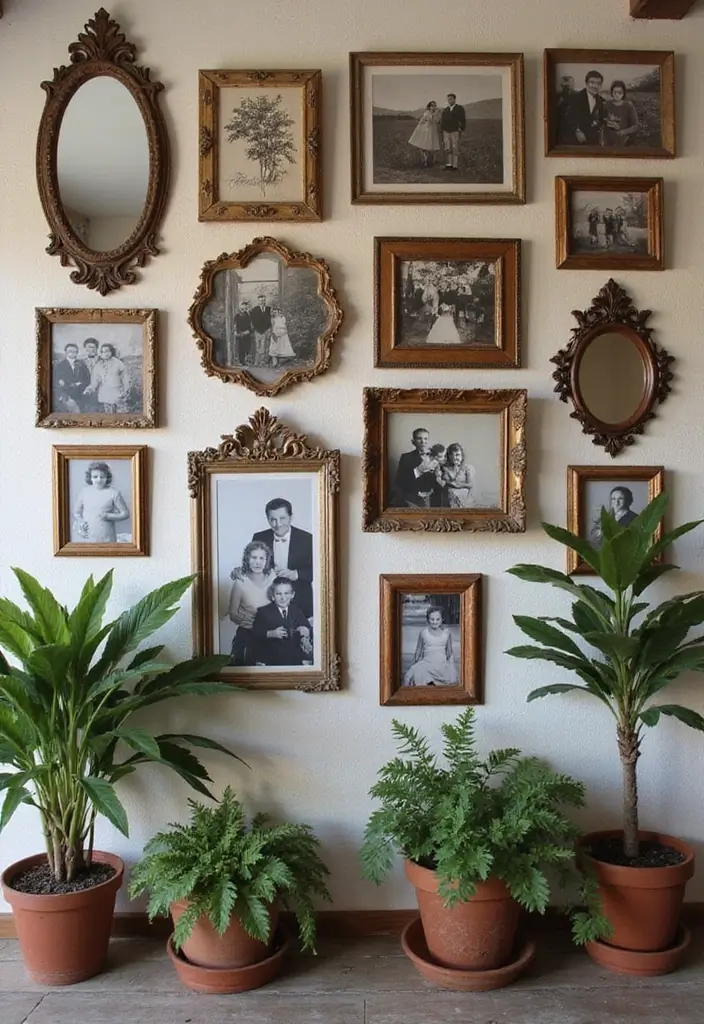 30 Farmhouse Decor Living Room Ideas with Rustic Charm - 3. Rustic Wall Decor