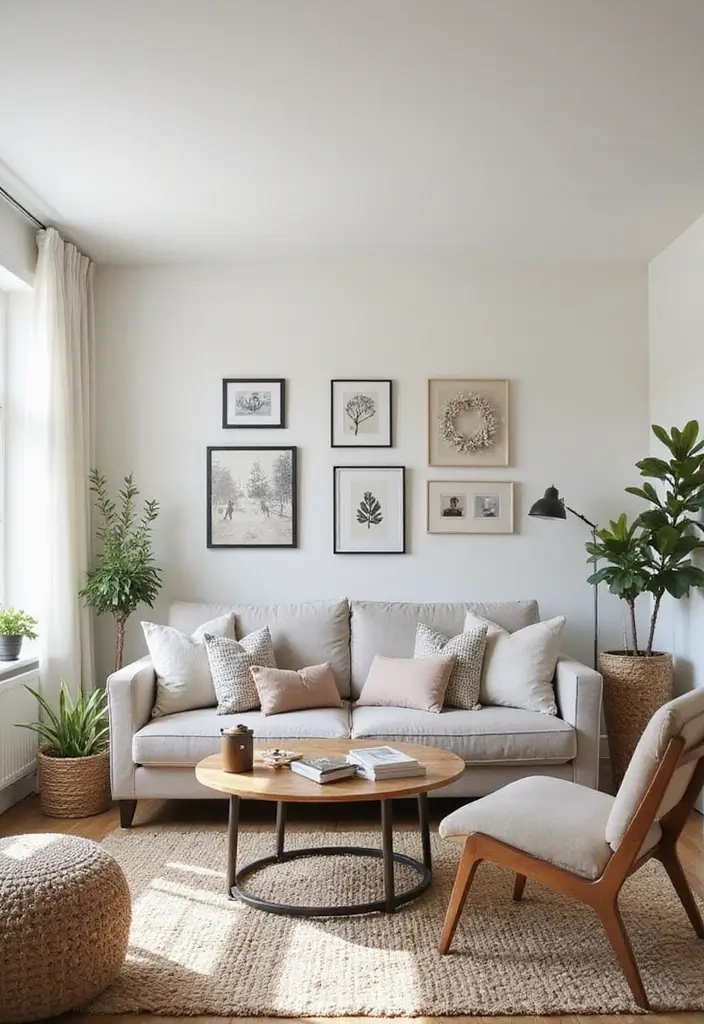 30 Living Room Decor Apartment Ideas for Small Spaces - 30. Budget-Friendly Decor Solutions
