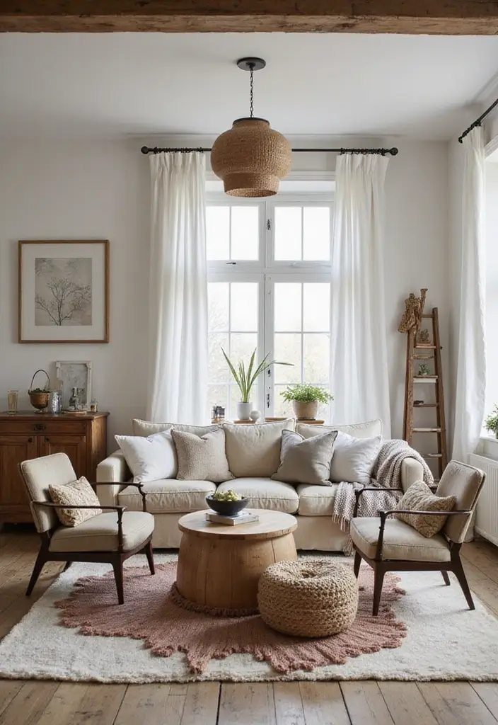 30 Living Room Decor Cozy Ideas for Warm and Inviting Spaces - 25. Experiment with Decor Styles