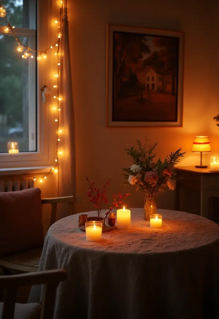 30 Living Room Decor Cozy Ideas for Warm and Inviting Spaces - 3. Incorporate Warm Lighting