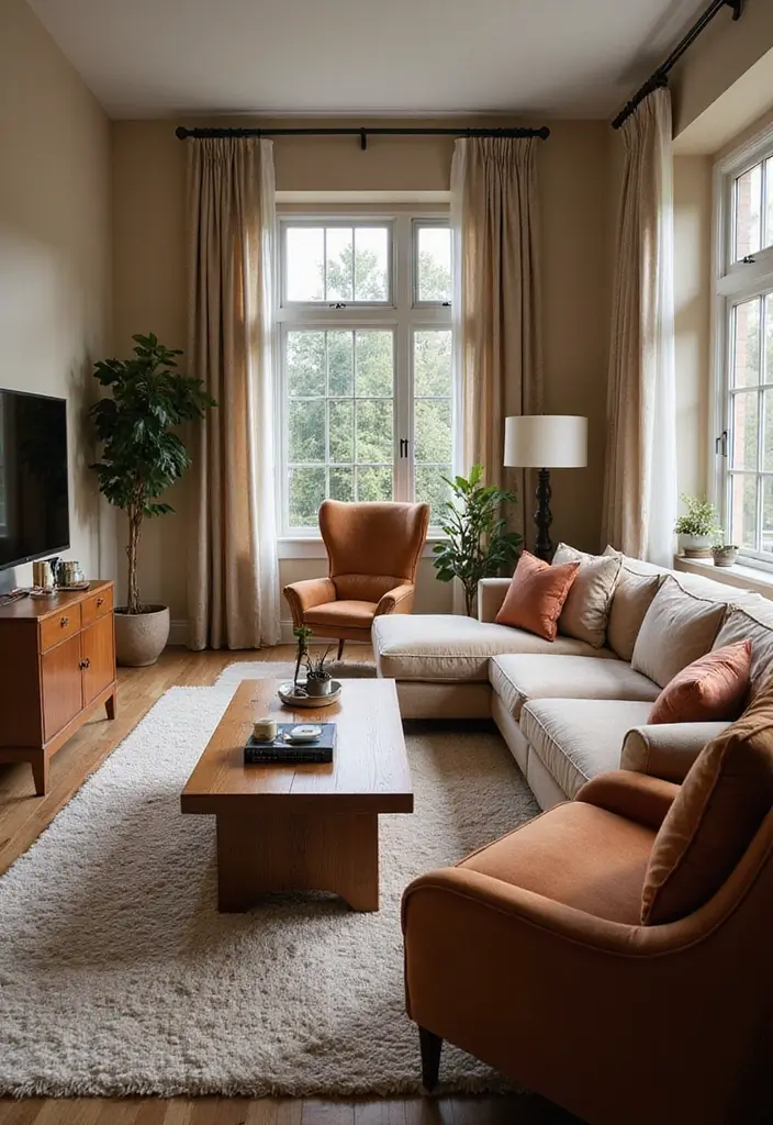 30 Living Room Decor Cozy Ideas for Warm and Inviting Spaces - 7. Invest in Comfortable Seating