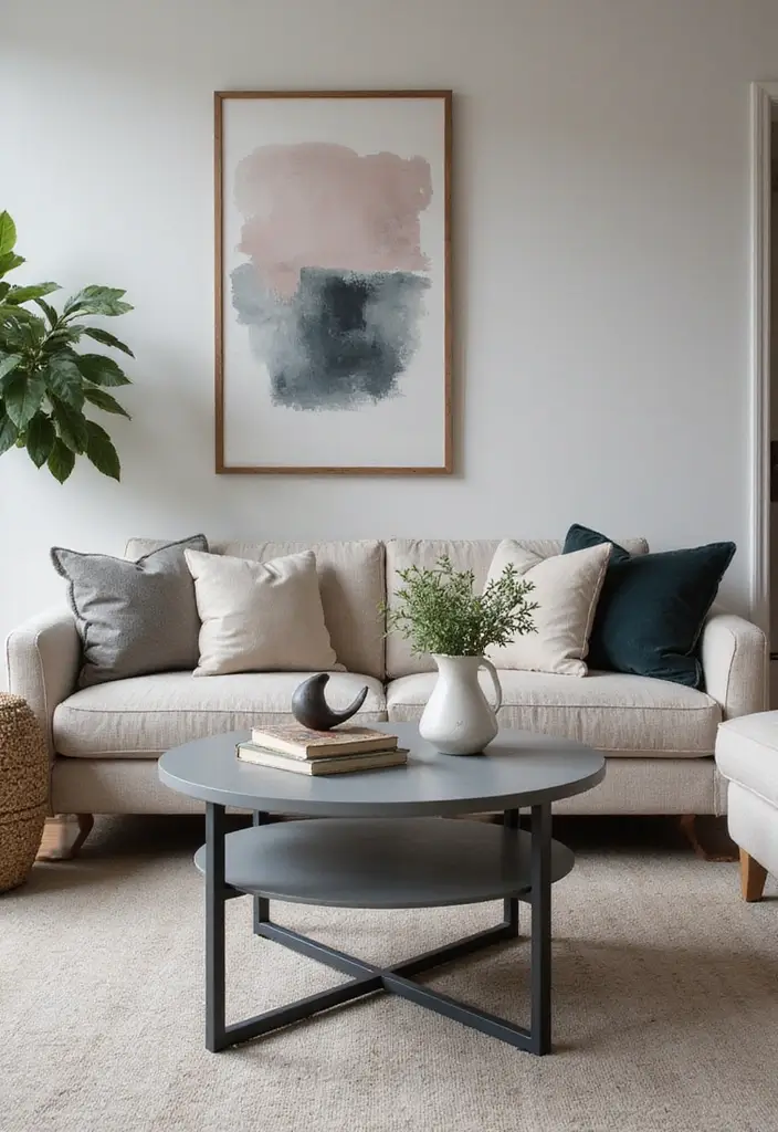 30 Living Room Decor Gray Ideas for a Modern Look - 11. Gray Coffee Tables