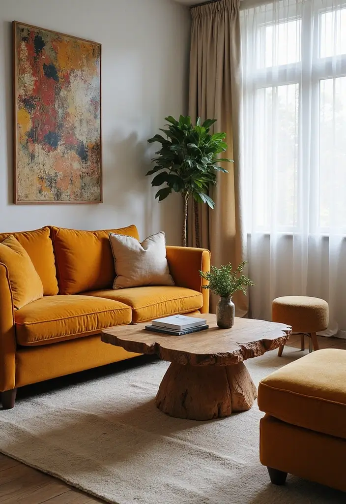 30 Living Room Decor Ideas to Inspire Your Home Design - 11. Statement Furniture Pieces