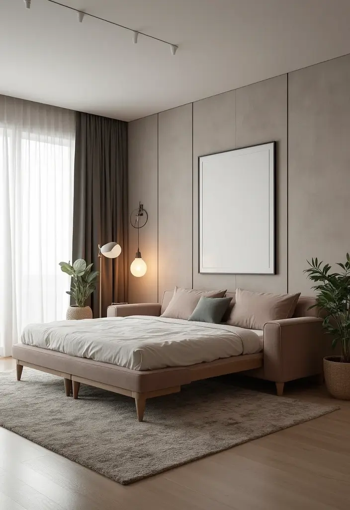 30 Living Room Decor Modern Ideas for Sleek Interiors - 11. Multi-Functional Spaces