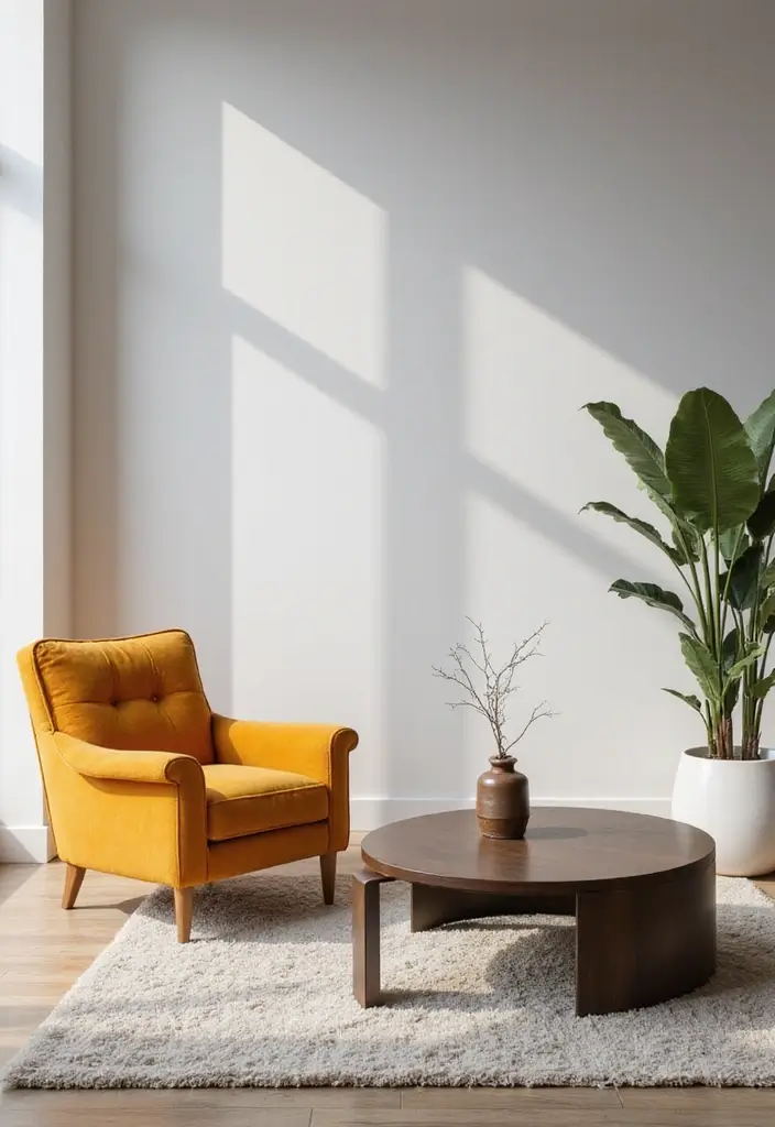 30 Living Room Decor Modern Ideas for Sleek Interiors - 2. Statement Furniture Pieces