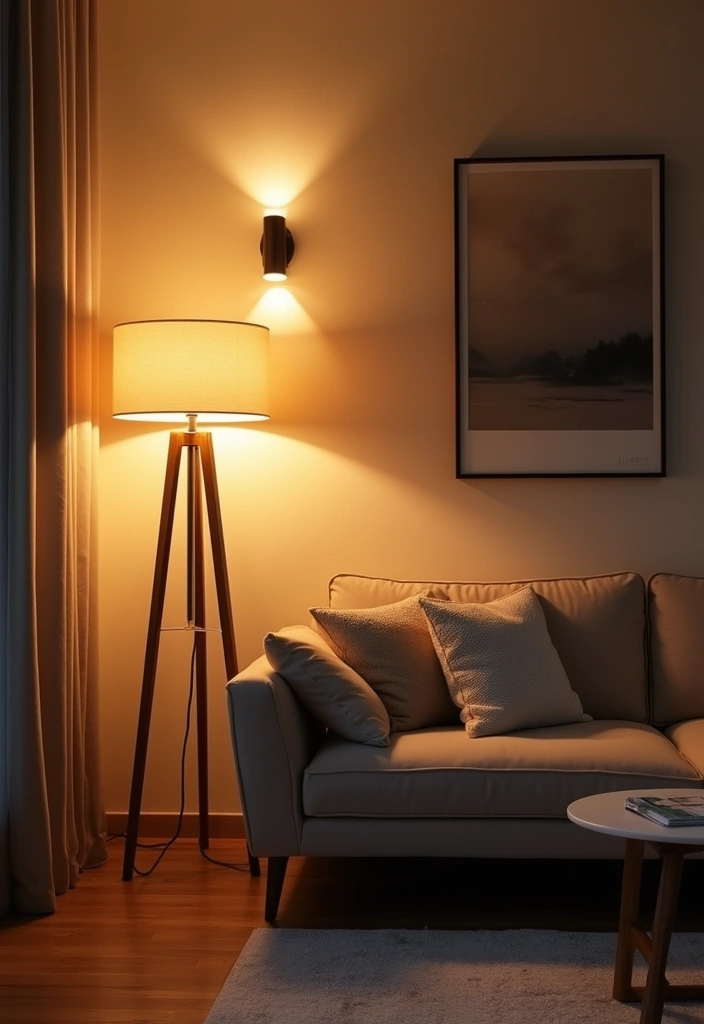 30 Living Room Decor Modern Ideas for Sleek Interiors - 3. Layered Lighting