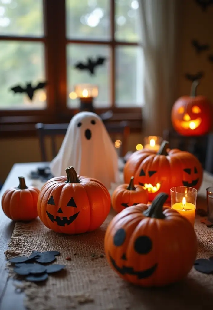 30 Living Room Halloween Decor Ideas for Seasonal Fun - 25. DIY Halloween Crafts