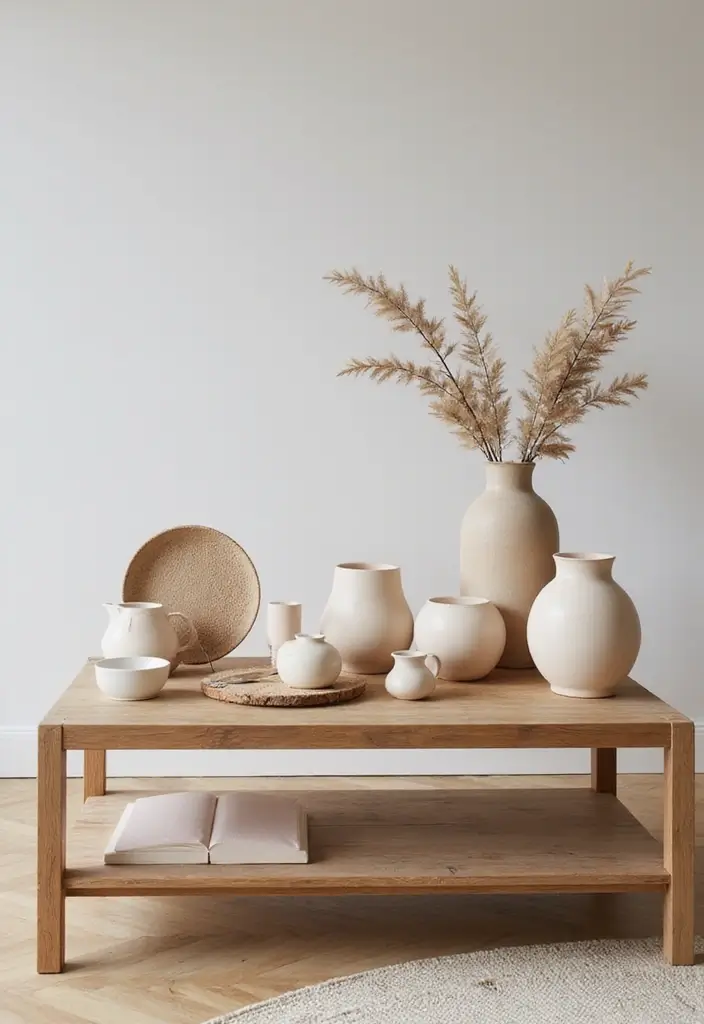 30 Living Room Table Decor Ideas for Everyday Style - 12. Color Coordination