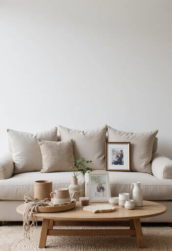 30 Living Room Table Decor Ideas for Everyday Style - 13. Personal Touches