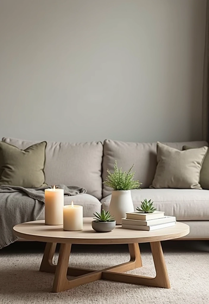 30 Living Room Table Decor Ideas for Everyday Style - 18. Overlapping Layers