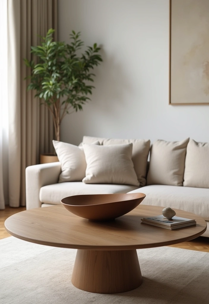 30 Living Room Table Decor Ideas for Everyday Style - 21. Artistic Centerpieces