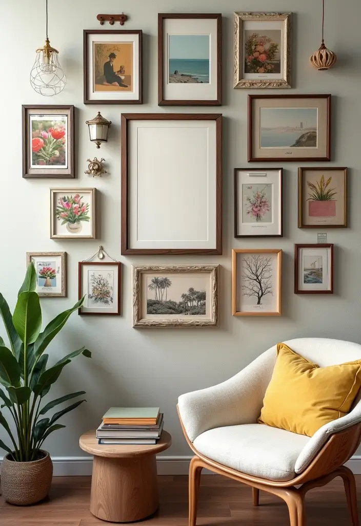 30 Living Room Wall Decor Ideas for Every Style - 1. Bold Gallery Wall