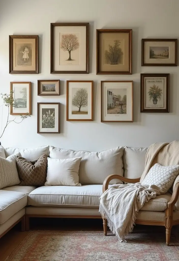 30 Living Room Wall Decor Ideas for Every Style - 25. Personal Touches