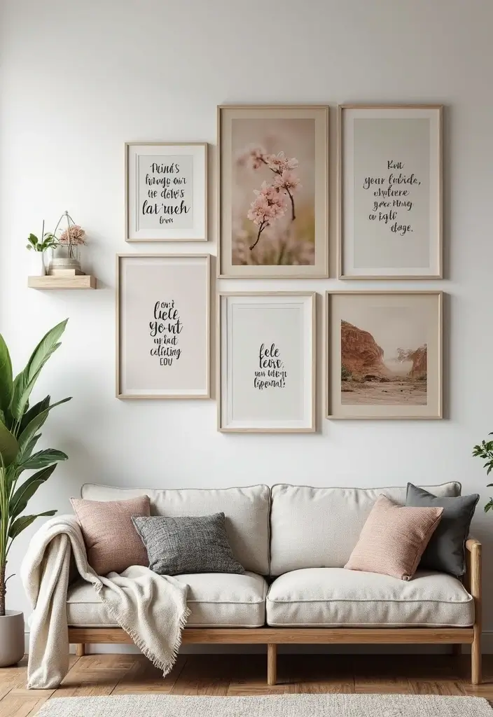 30 Living Room Wall Decor Ideas for Every Style - 29. Customizable Art Boards