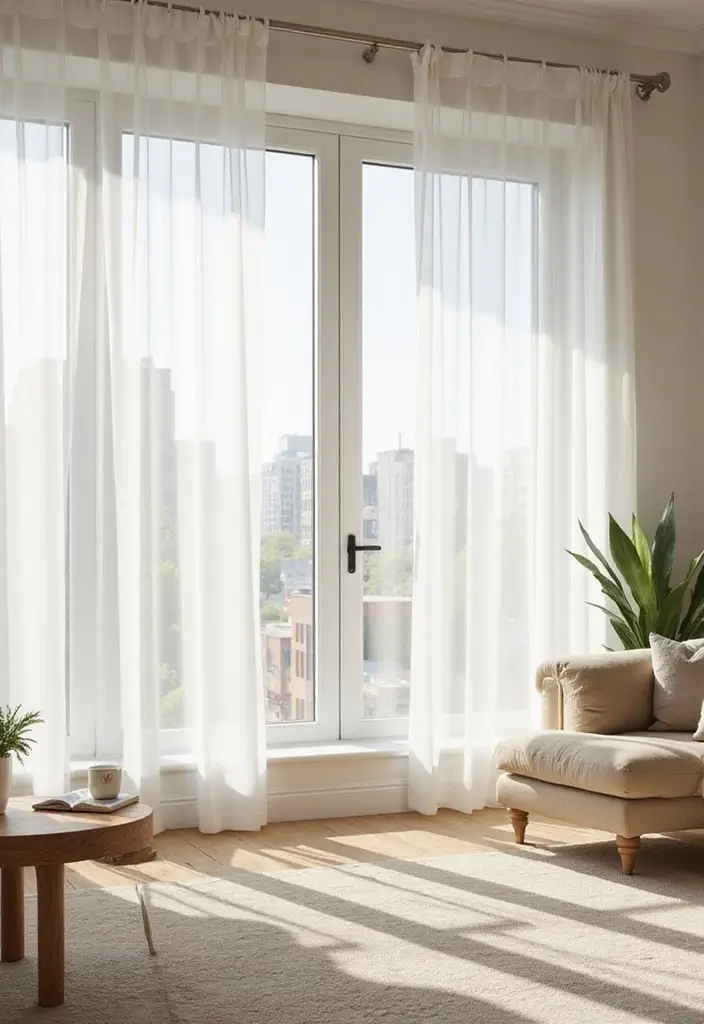 30 Minimalist Living Room Decor Ideas for Simple Living - 4. Embrace Natural Light