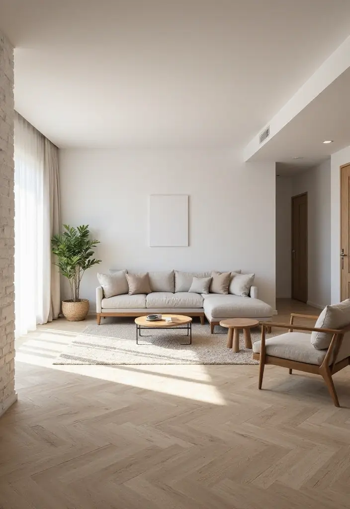 30 Minimalist Living Room Decor Ideas for Simple Living - 6. Open Spaces