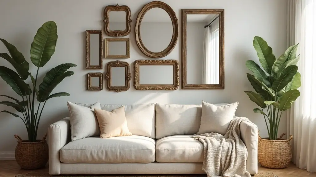 30 Mirror Wall Decor Living Room Ideas for Reflective Beauty