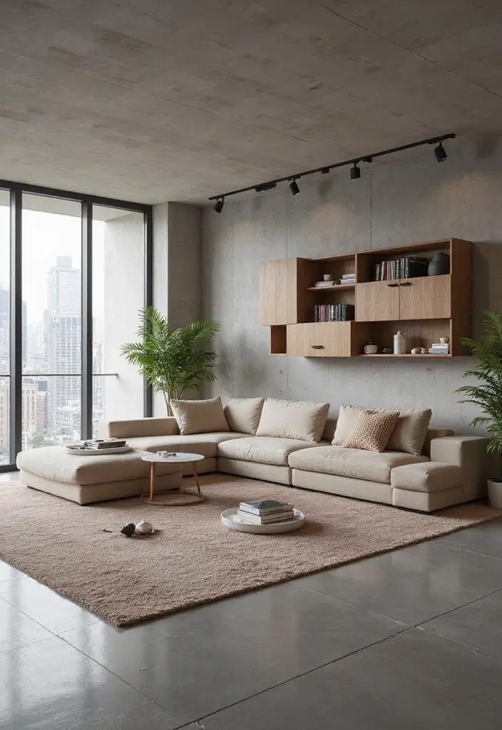 30 Modern Living Room Decor Ideas for a Chic Look - 17. Modular Furniture