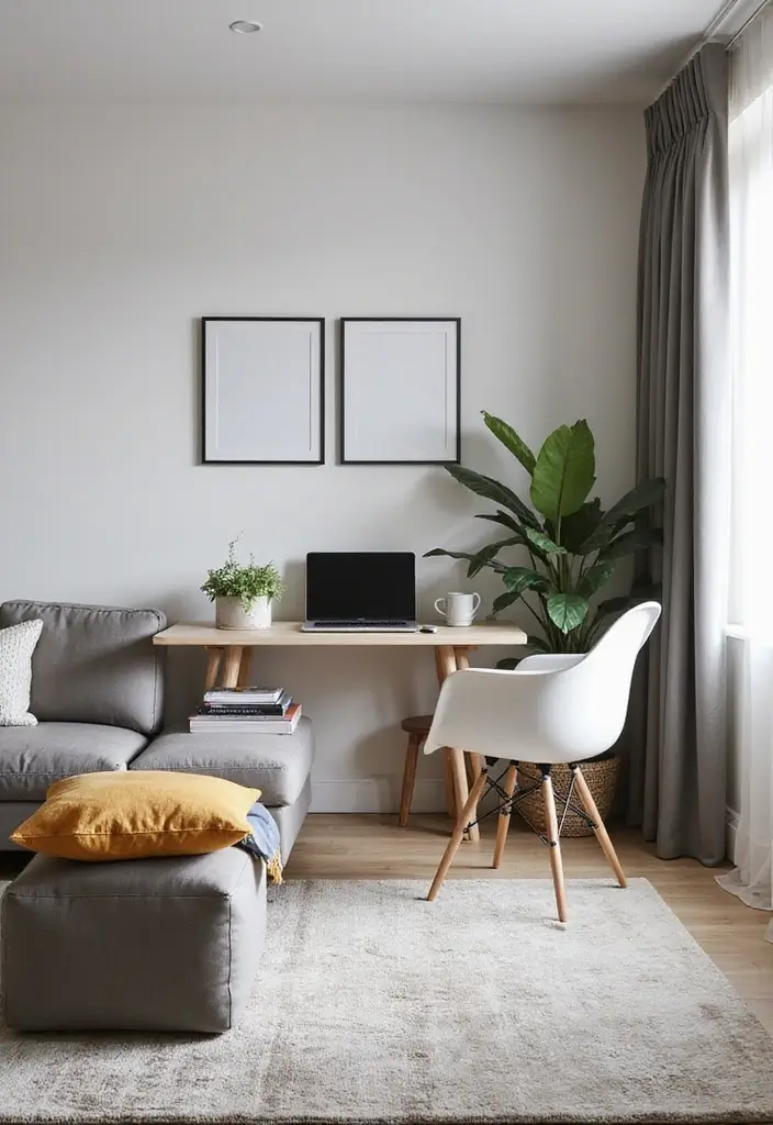 30 Modern Living Room Decor Ideas for a Chic Look - 8. Multi-Functional Spaces