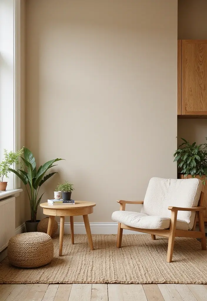 30 Neutral Living Room Decor Ideas for Subtle Elegance - 1. Soft Sandy Beige Walls