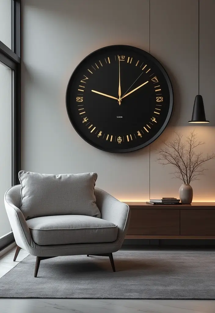 30 Wall Clock Decor Living Room Ideas for Functional Style - 18. Multi-functional Clocks